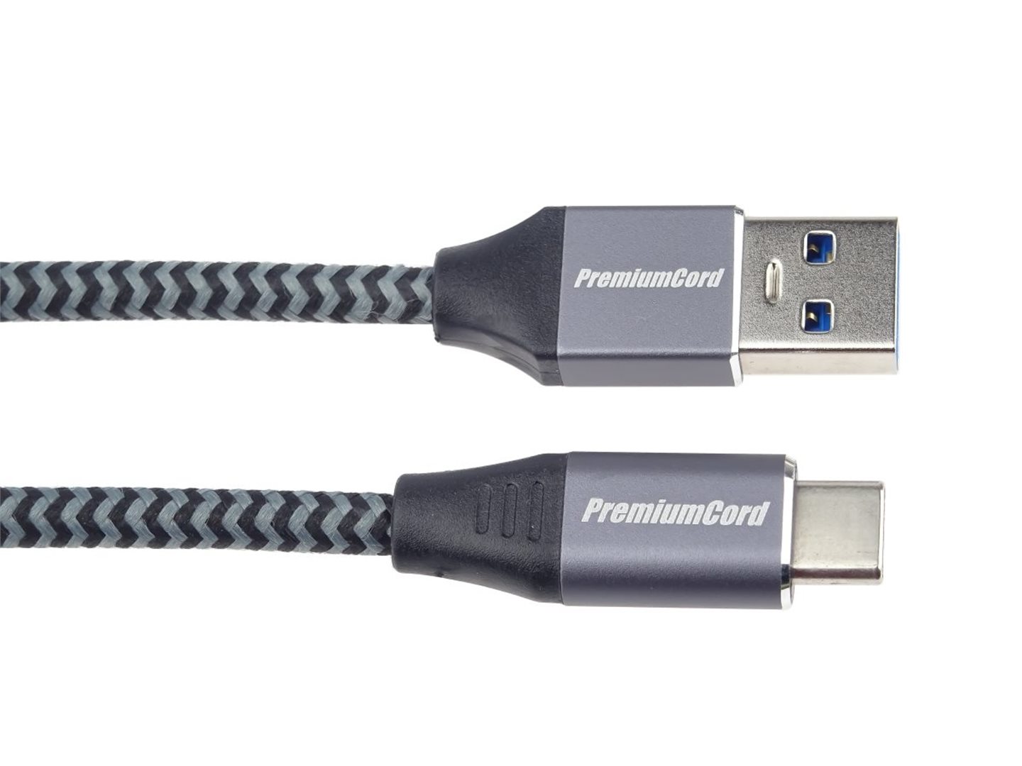PremiumCord kábel USB-C - USB 3.0 A (USB 3.1 generation 1, 3A, 5Gbit/ s) 3m oplet 