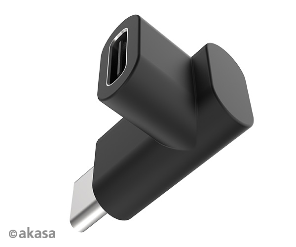 AKASA - 90 ° USB 3.1 Gen 2 Type-C na Type-C 2 ks 