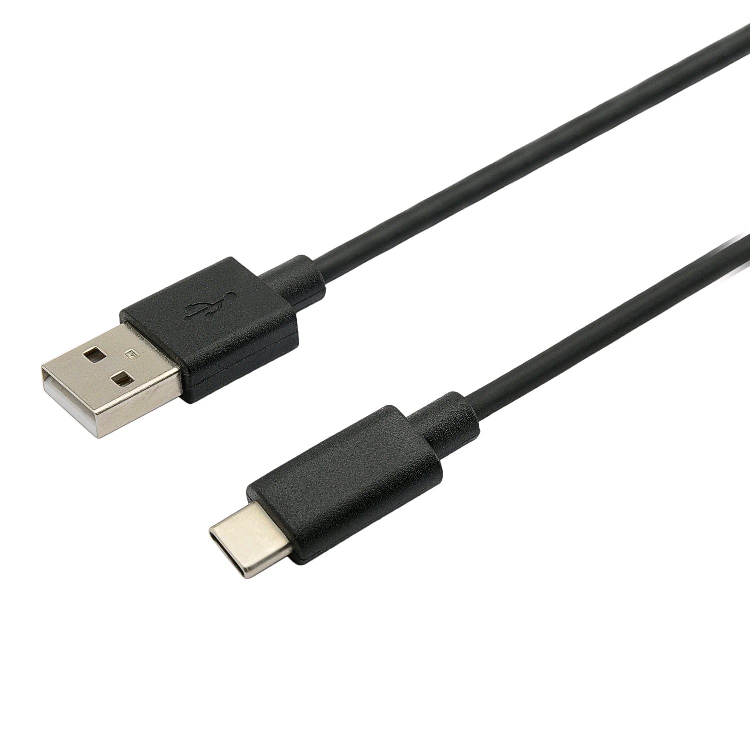 Kábel C-TECH USB 2.0 AM na Type-C kábel (AM/ CM), 1m, čierny