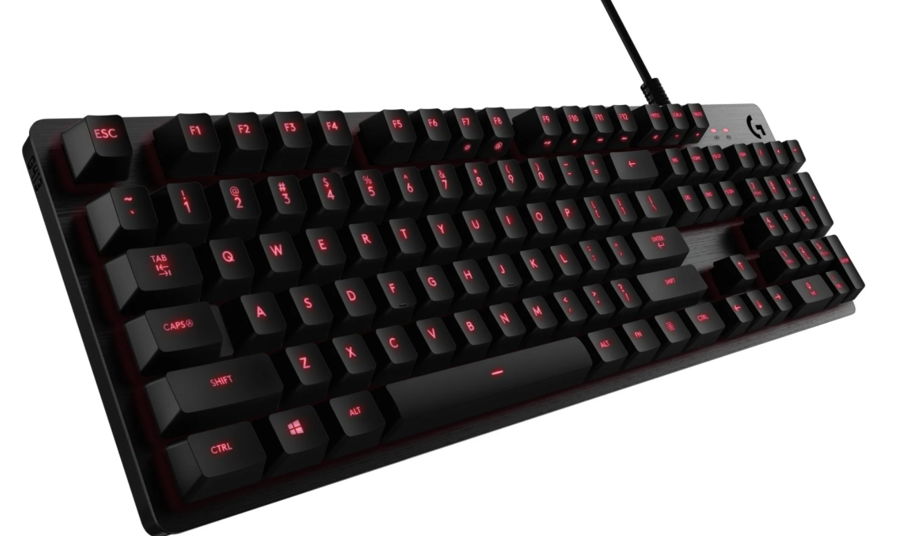 Logitech G413/ Drátová USB/ US-Layout/ Šedá 