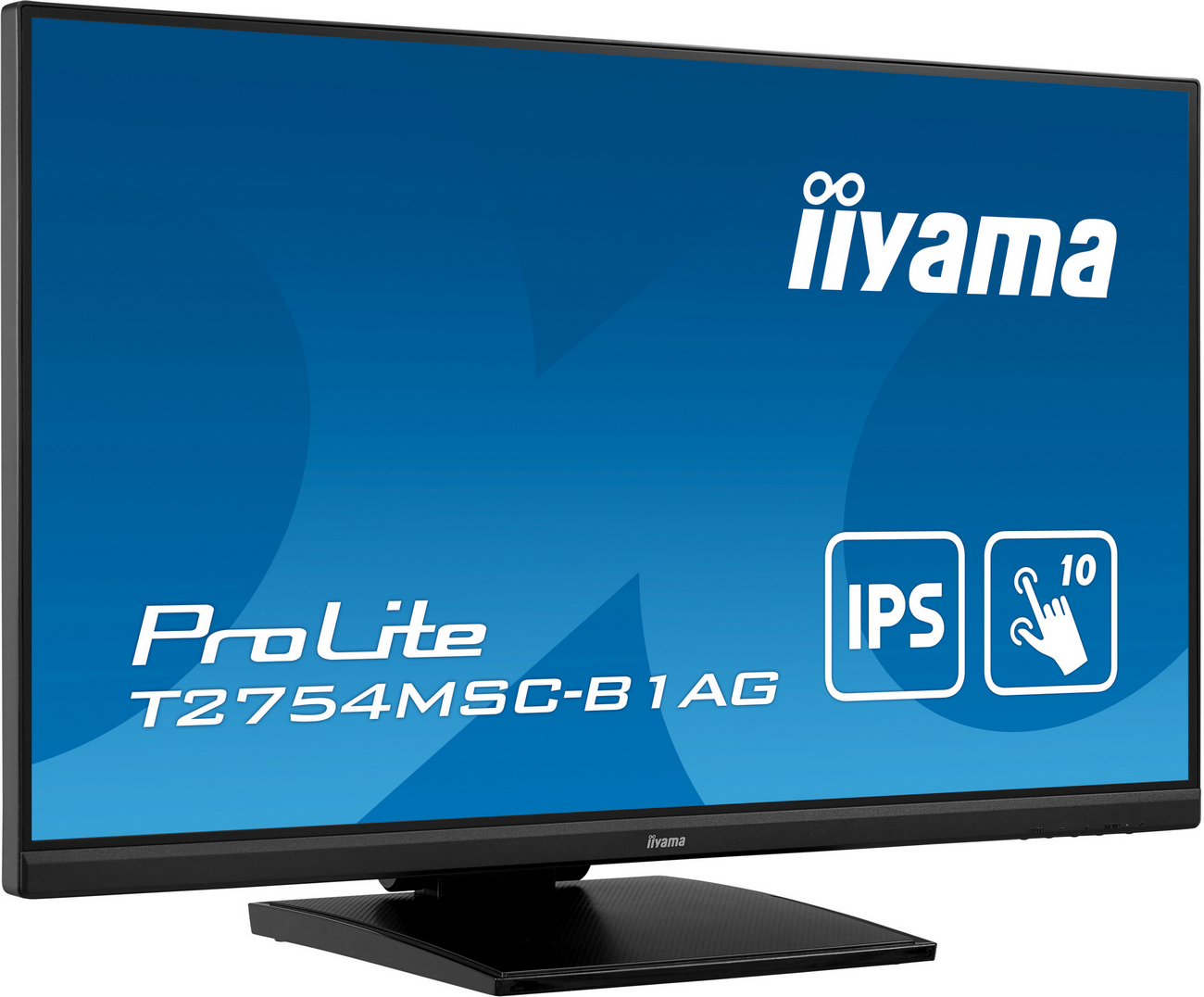 27" iiyama T2754MSC-B1AG: IPS, FHD, AG, 10P, HDMI, repr 