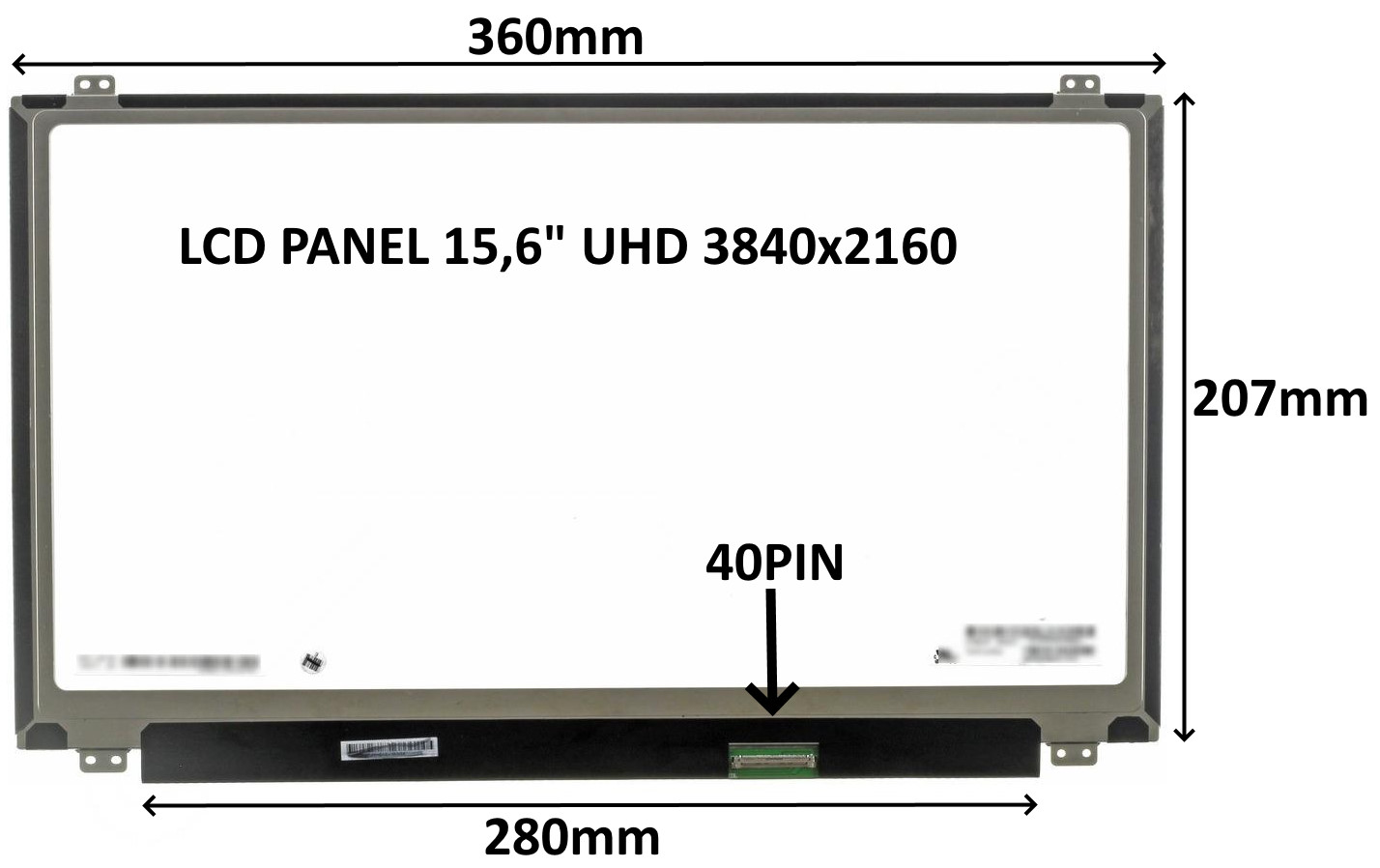 LCD PANEL 15, 6