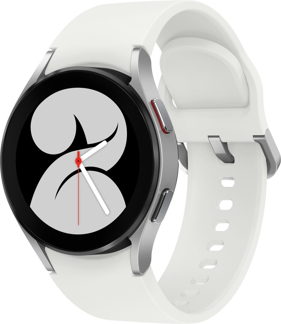 Samsung Galaxy Watch 4 LTE/ 40mm/ Silver/ Sport Band/ White