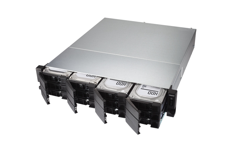 QNAP TS-h1886XU-RP-R2-D1622-32G (Xeon 3, 2GHz, ZFS, 32GB ECC RAM, 12x3, 5"+6x2, 5", 4xGbE, 2x10GbE SFP+) 