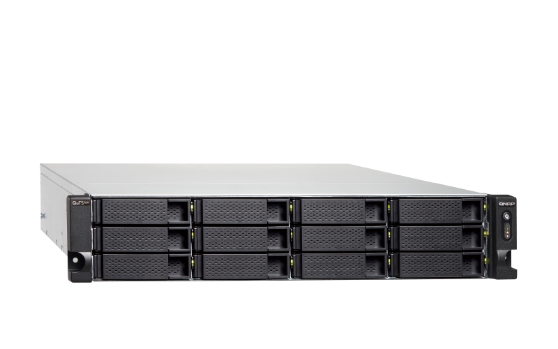 QNAP TS-h1886XU-RP-R2-D1622-32G (Xeon 3, 2GHz, ZFS, 32GB ECC RAM, 12x3, 5"+6x2, 5", 4xGbE, 2x10GbE SFP+) 