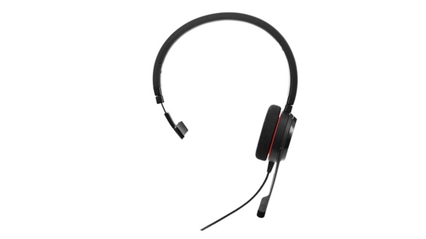 Jabra Evolve 20/ Mono/ USB/ Drôt/ MS/ Čierna