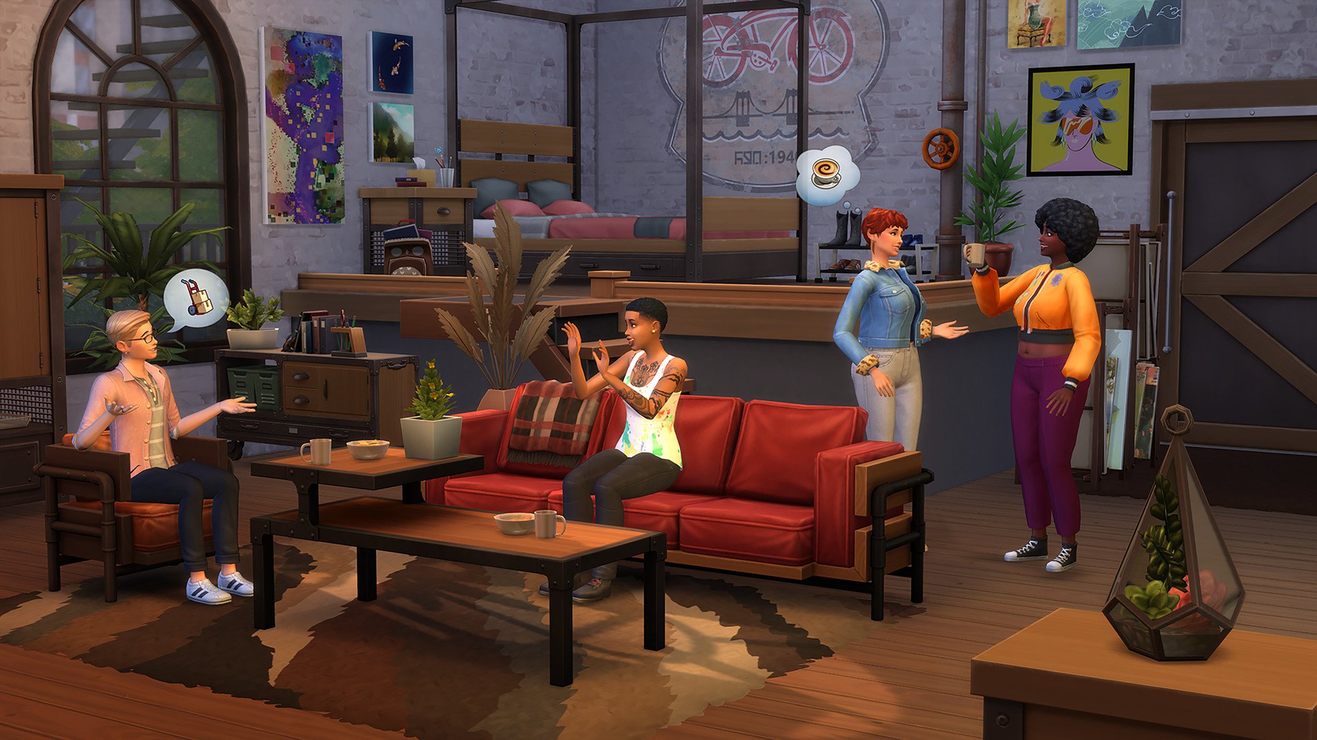 ESD The Sims 4 Industriální bydlení 