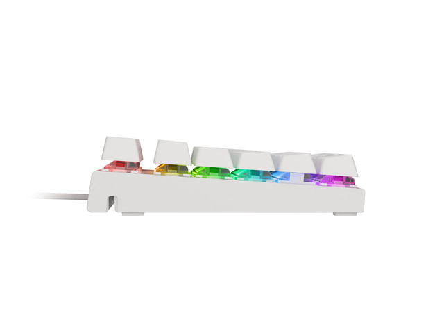 Genesis herná mechanická klávesnicaTHOR 303/ RGB/ Outemu Brown/ Drôtová USB/ US layout/ Biela 