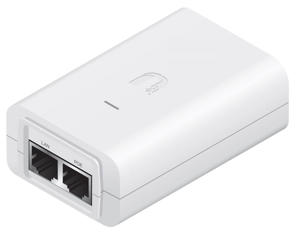 Ubiquiti POE-24-30W-WH, GB PoE Injektor, 24V/ 1.25A 30W