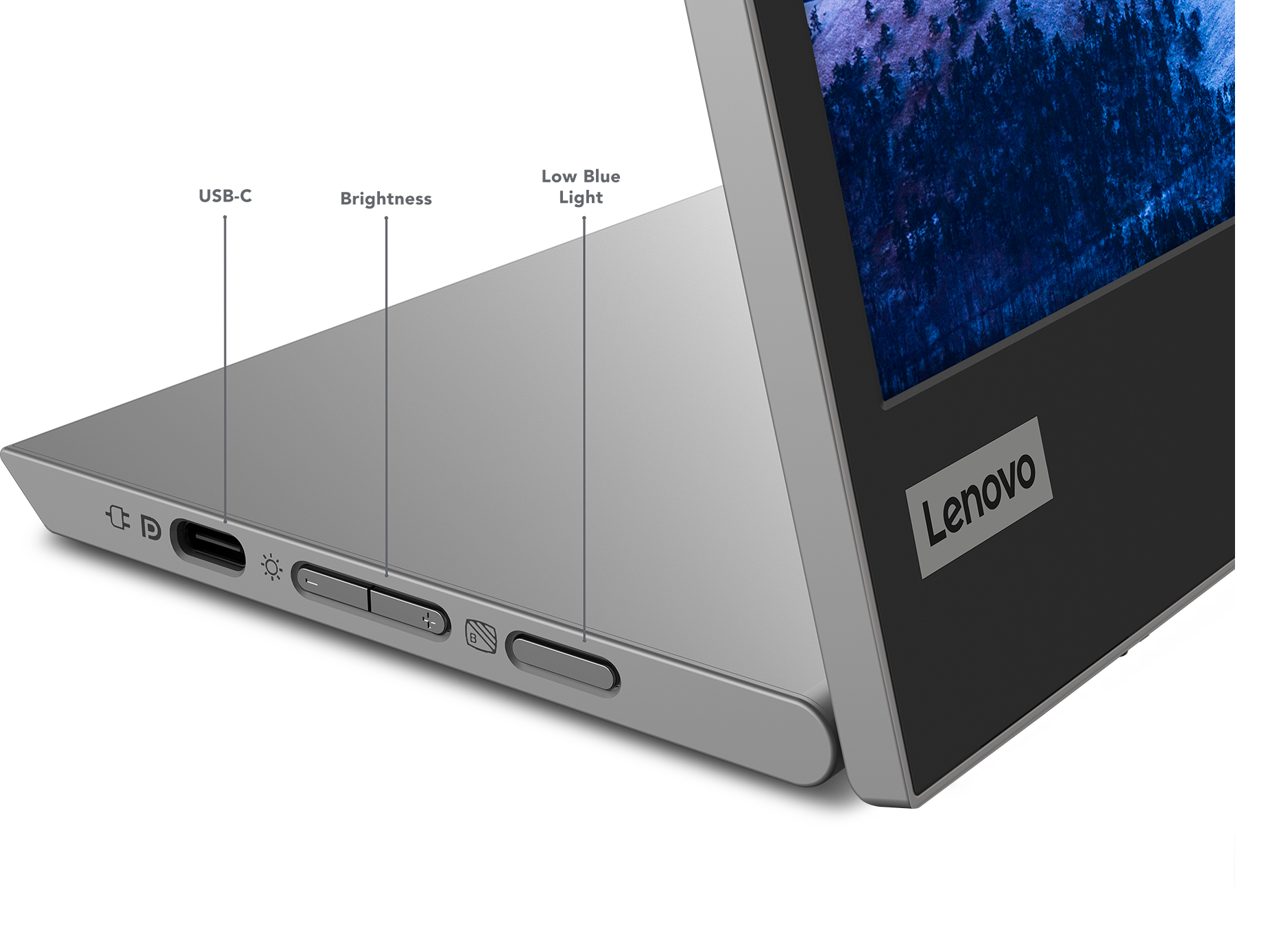 Lenovo/ L15 mobile monitor/ 15, 6"/ IPS/ FHD/ 60Hz/ 14ms/ Black/ 3R 