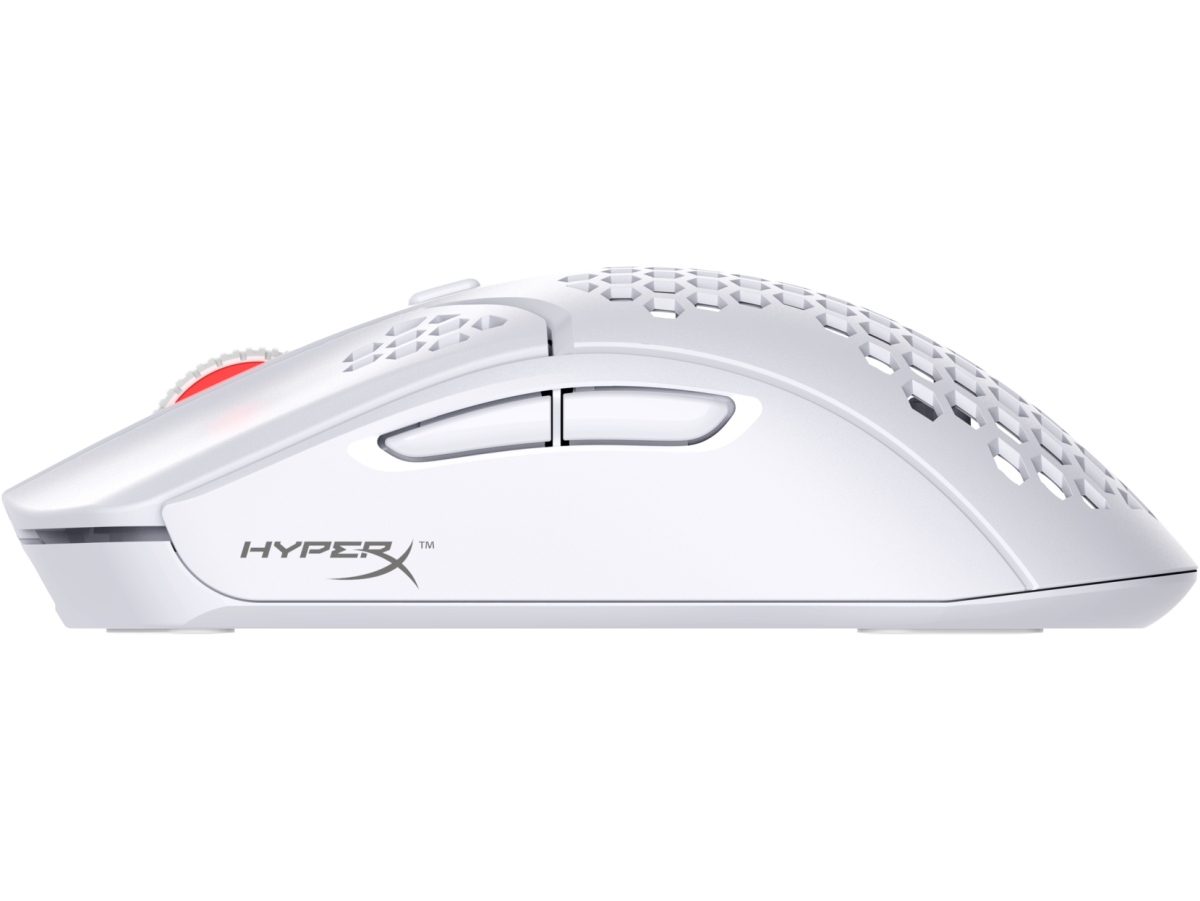 HP HyperX Pulsefire Haste/ Herná/ Optická/ Drôtová/ bezdrôtová/ Biela 