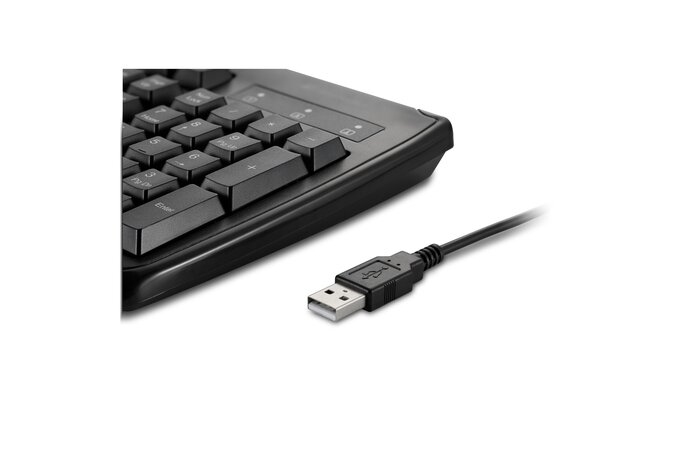 Kensington Pro Fit/ Drátová USB/ CZ-Layout/ Černá 