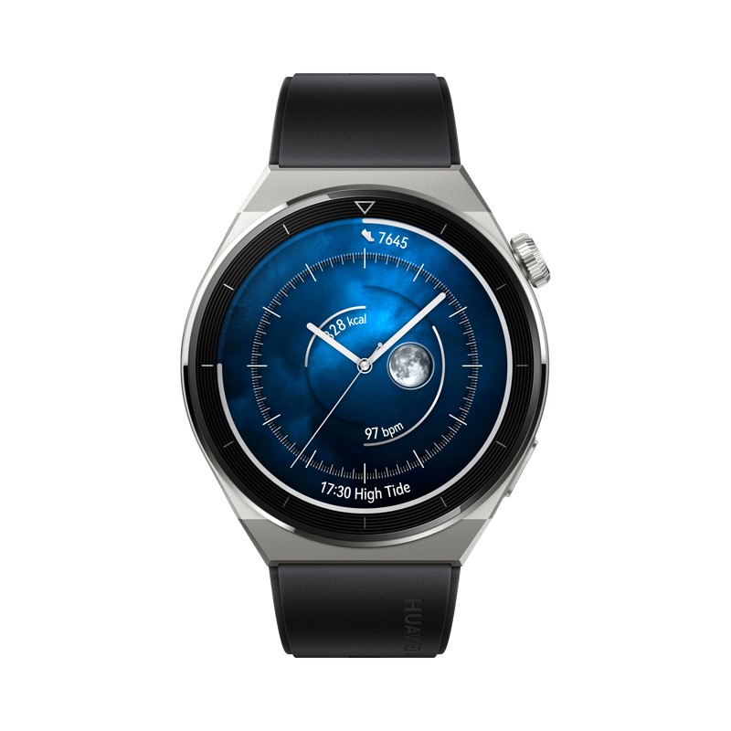 Huawei Watch GT 3 Pro/ 46mm/ Silver/ Elegant Band/ Black 