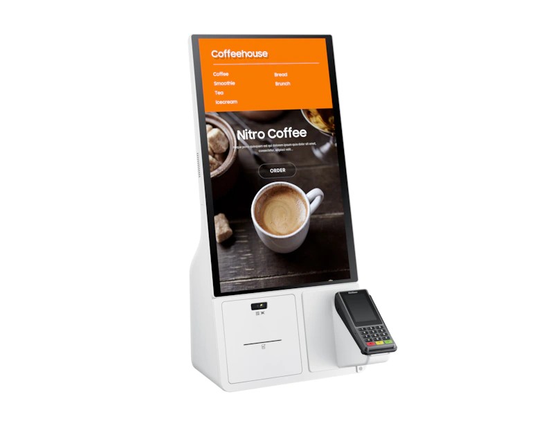24" Kiosk Samsung KM24A - FHD, 250cd, CAP, 10TP, IP5x 