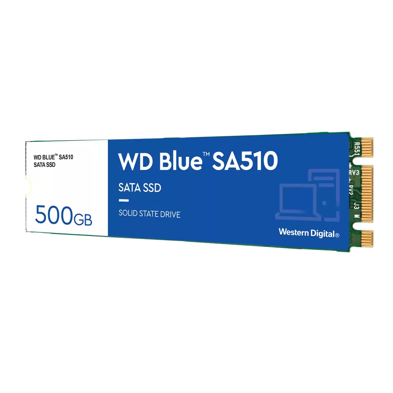 WD Blue SA510/ 500GB/ SSD/ M.2 SATA/ 5R 