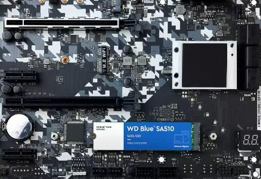 WD Blue SA510/ 500GB/ SSD/ M.2 SATA/ 5R 