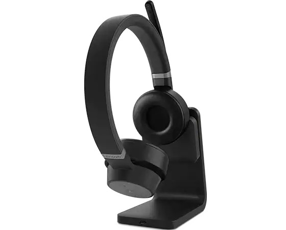 Lenovo Go Wireless ANC Headset w/ Charging Stand 