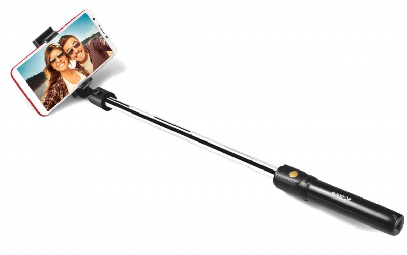 Bluetooth selfie tyč ALIGATOR HA12, černá 