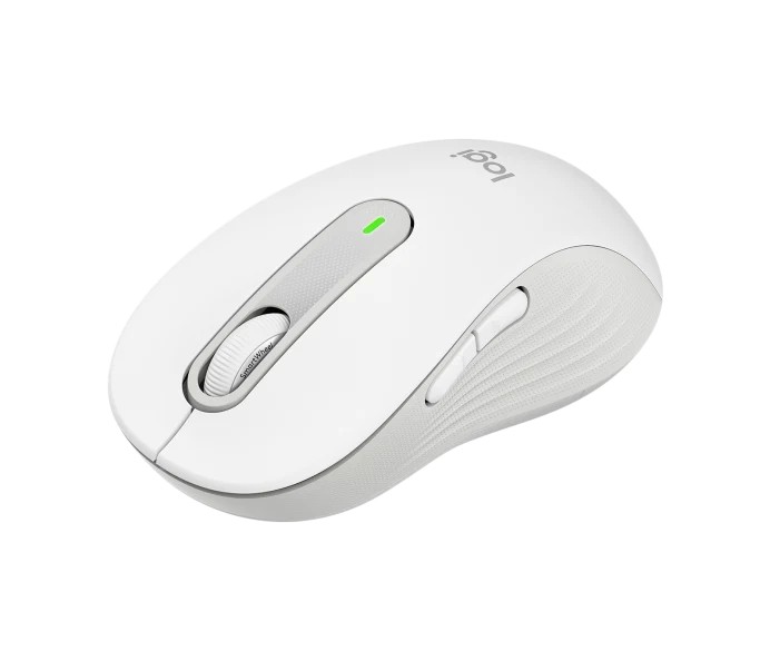 Logitech M650M/ Kancelárska/ Laserová/ Bezdrôtová USB + Bluetooth/ Šedá 