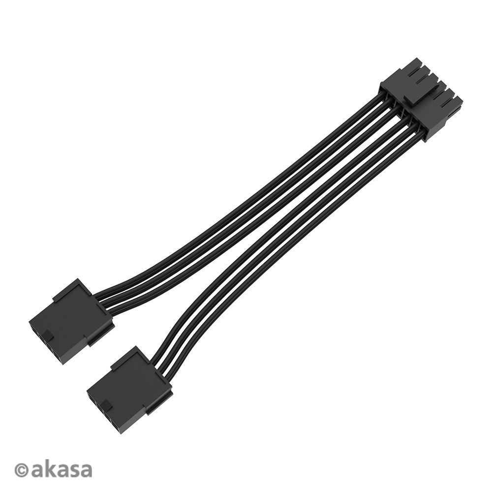 AKASA - PCIe 12-Pin na Dual 8-Pin adaptér 