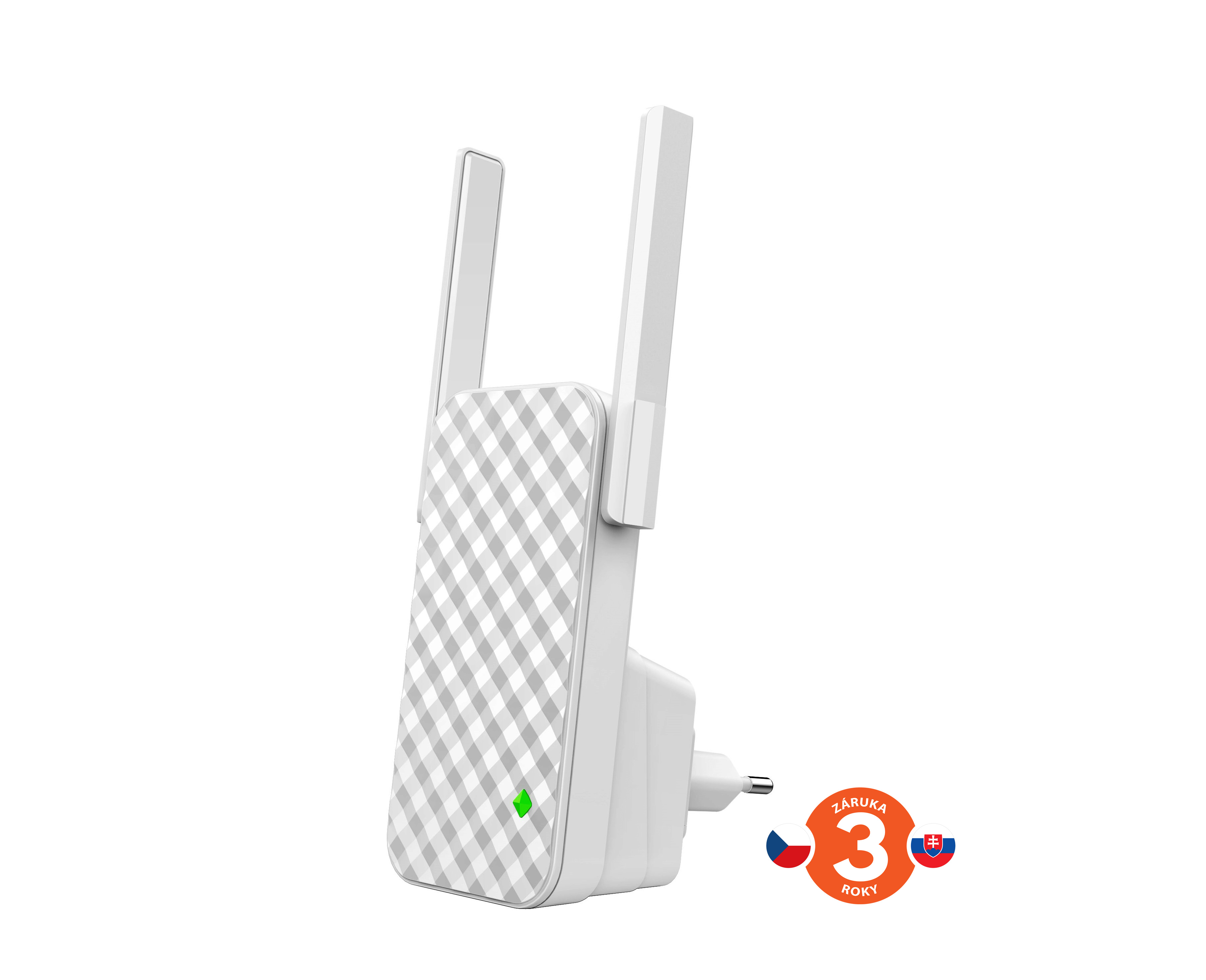 Tenda A9 - WiFi N Range Extender, opakovač 300 Mb/ s, WPS, 2x 3 dBi anténa