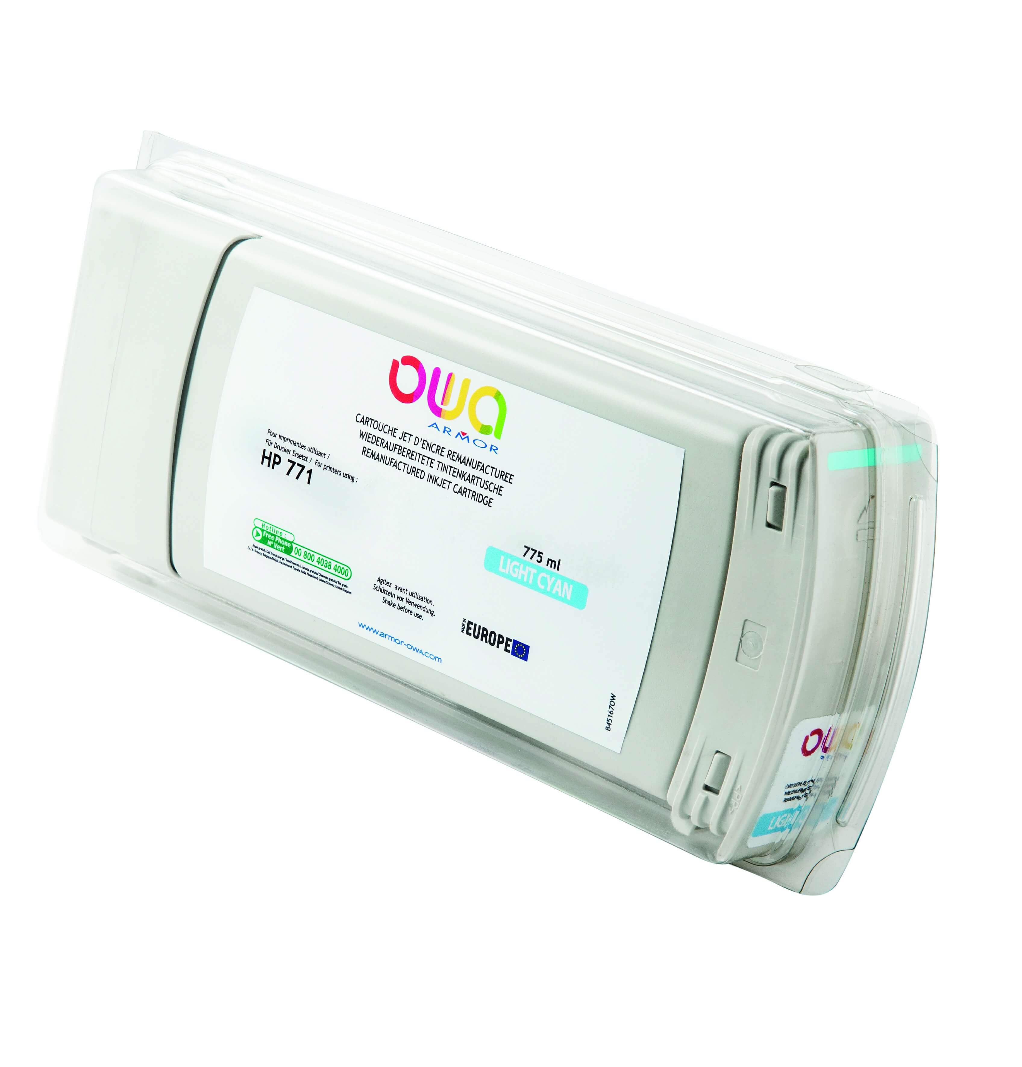 OWA Armor ink-jet kompatibilní s HP DJ Z 6200 light cyan, 775ml, kom.s B6Y12A