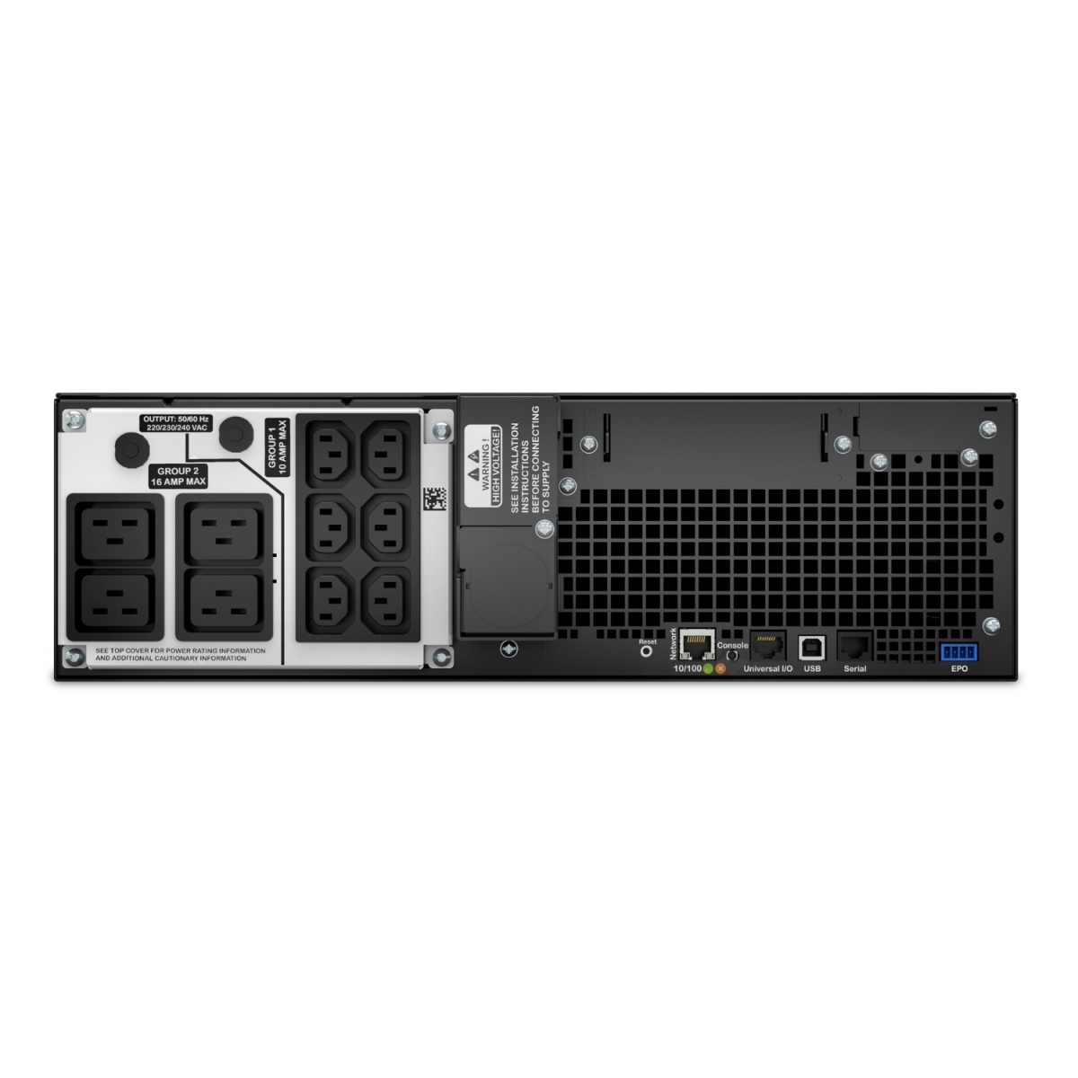 APC Smart-UPS SRT 5000VA 230V Rack Mount with 6 year warranty package 