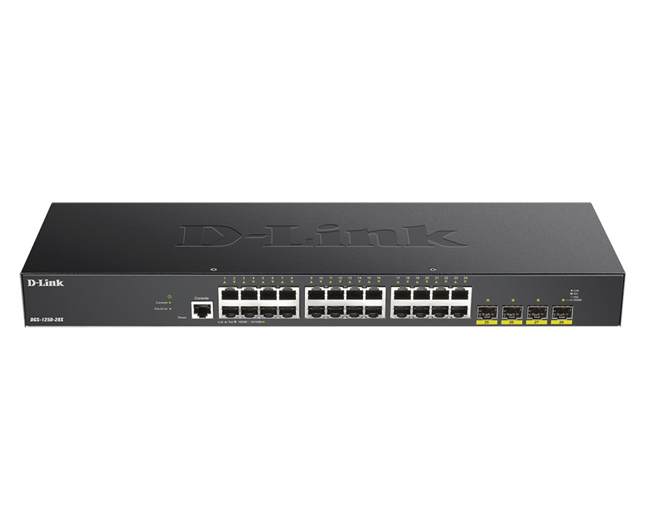 D-Link DGS-1250-28X Smart switch 24x Gb, 4x 1G/ 10G SFP+