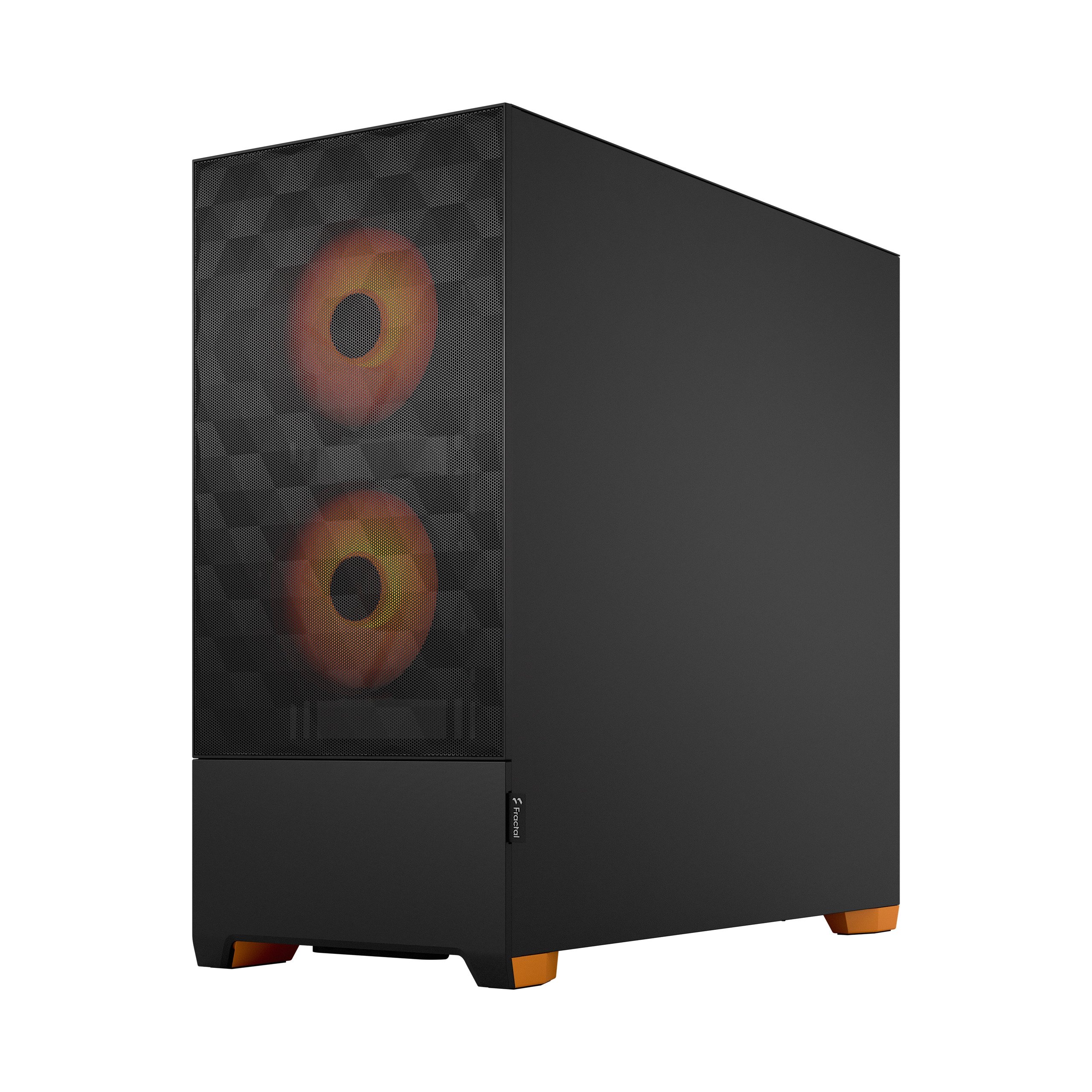 Fractal Design Pop Air RGB Orange Core TG Clear Tint/ Midi Tower/ Transpar. 