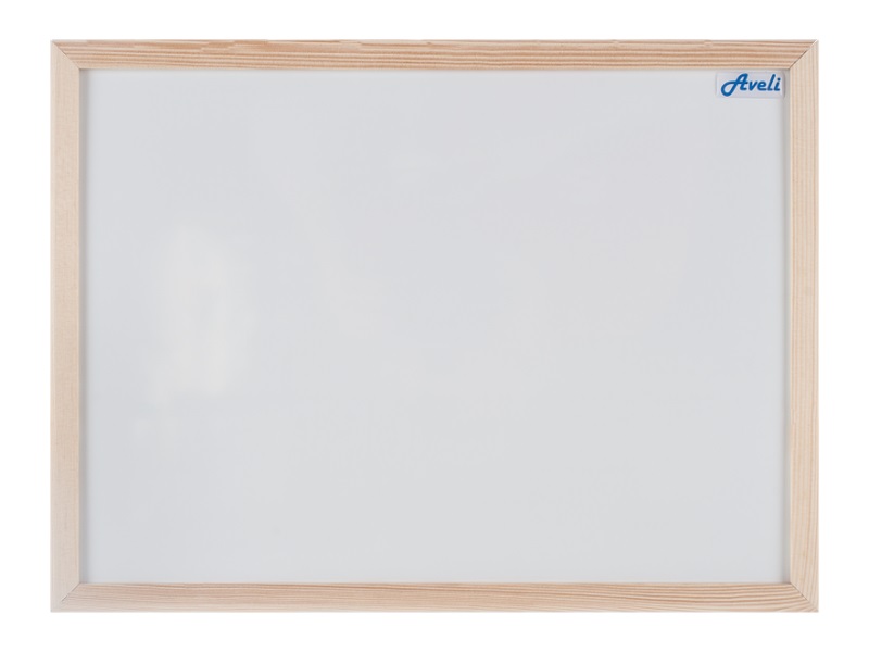 Magnetická tabule AVELI 90x120 cm, dřevěný rám 