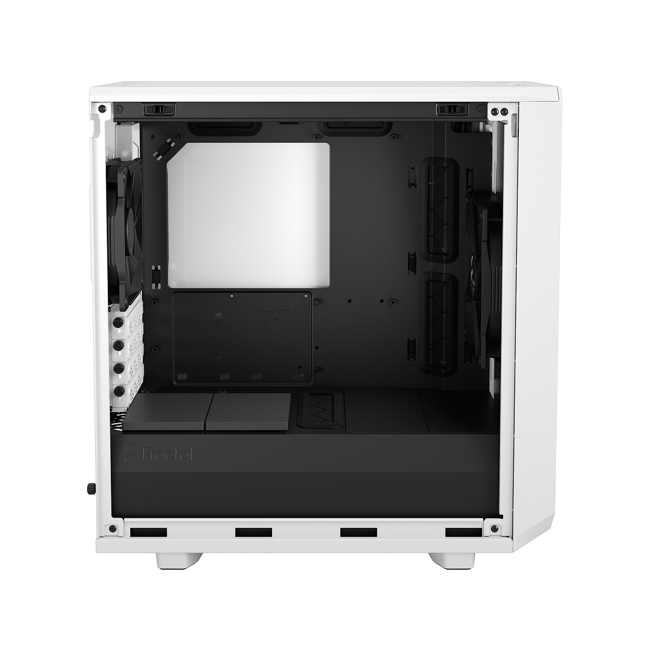 Fractal Design Meshify 2 Mini White TG Clear Tint/ Micro ATX/ Transpar./ Biela 