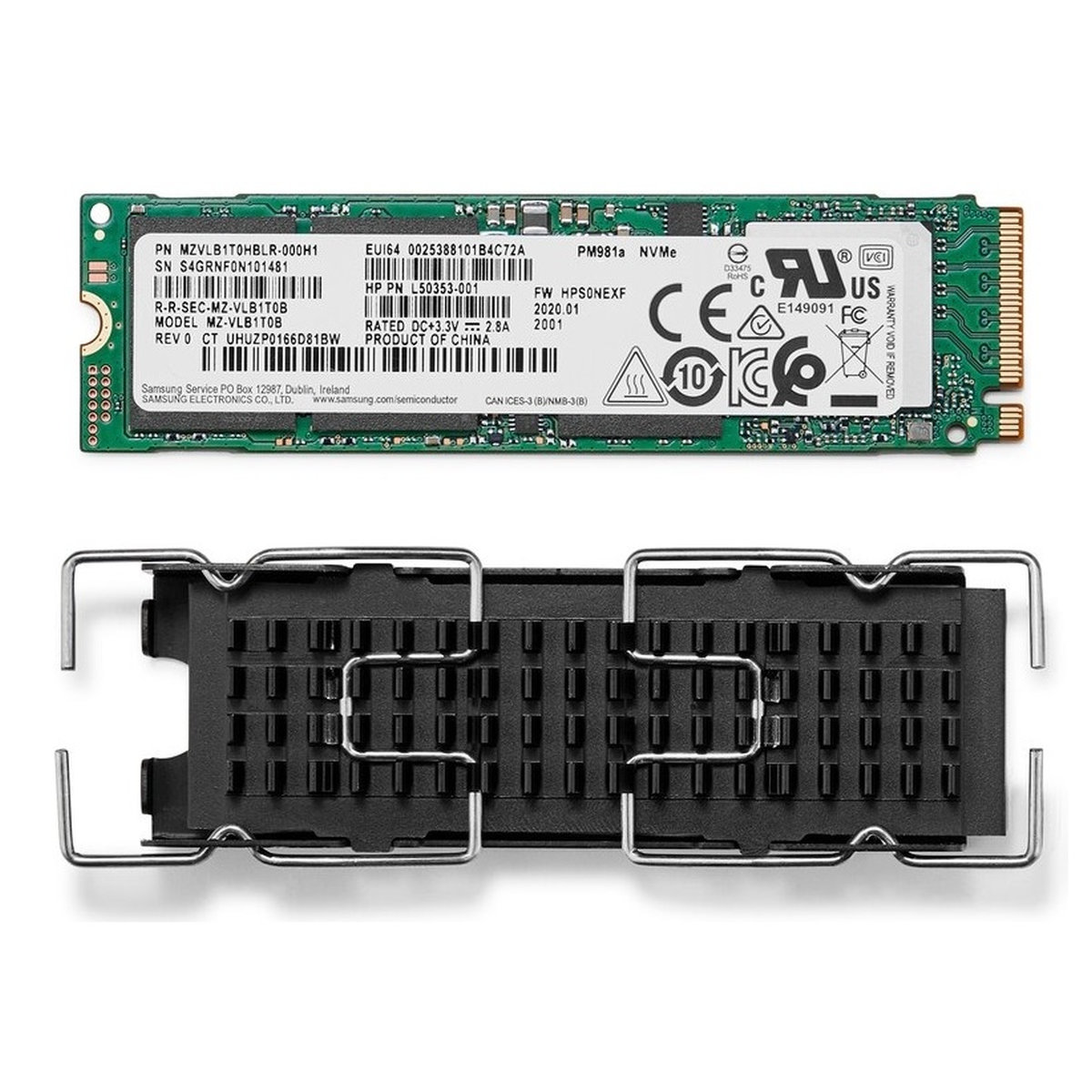 HP Z Turbo 4TB 2280 PCIe-4x4 TLC M.2 Z2 SSD Kit