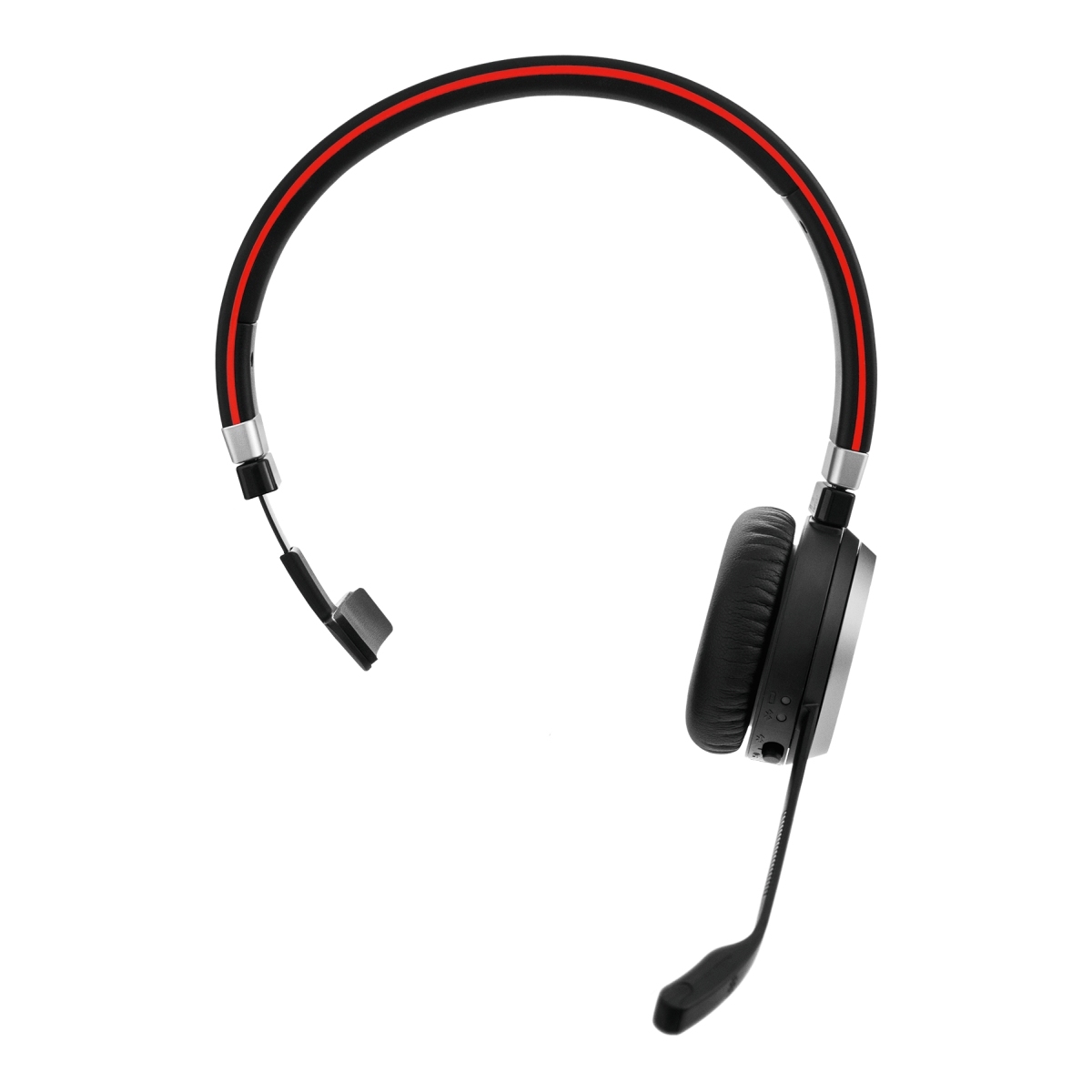 Jabra Evolve 65 SE/ Mono/ BT/ Bezdrať/ MS/ Čierna-červená