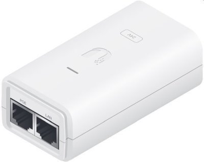 Ubiquiti POE-24-24W-G-WH, Gigabitový PoE injektor, 24V/ 1A 24W