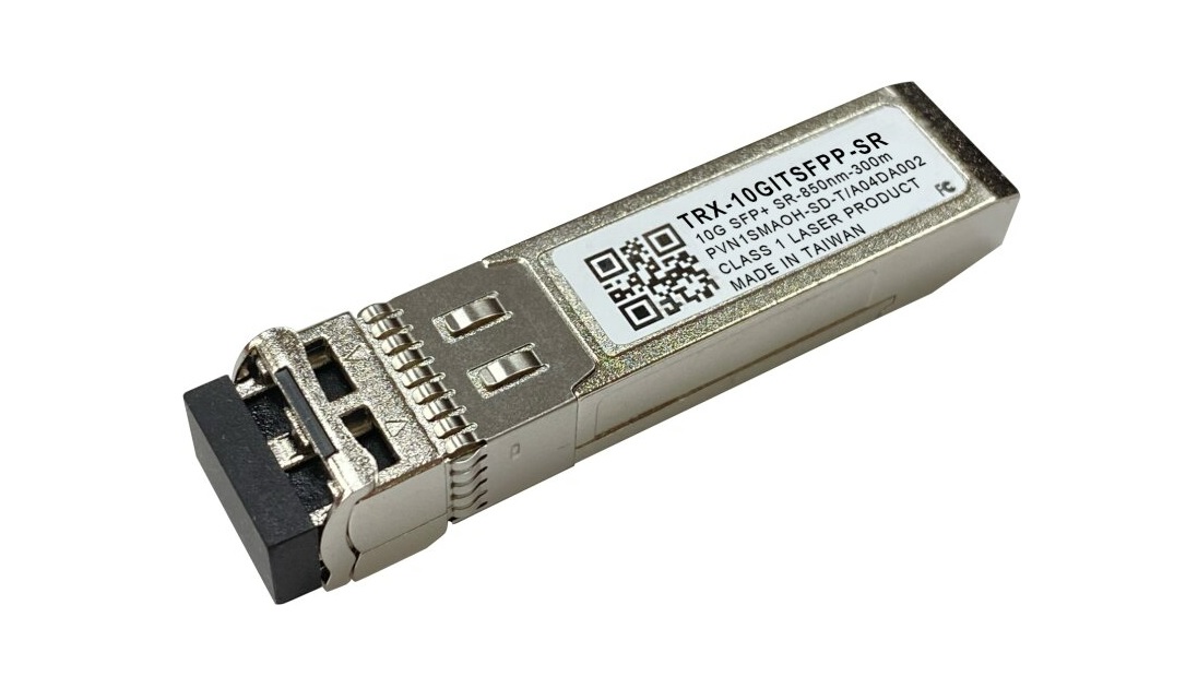 QNAP optický modul TRX-10GITSFPP-SR (1x 10Gb SFP+ port, 850nm SR, do 300m pri teplote -40 ~85)