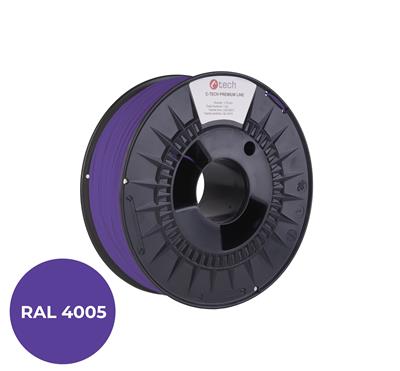 Tlačová struna (filament) C-TECH PREMIUM LINE, PETG, modrofialová, RAL4005, 1, 75mm, 1kg