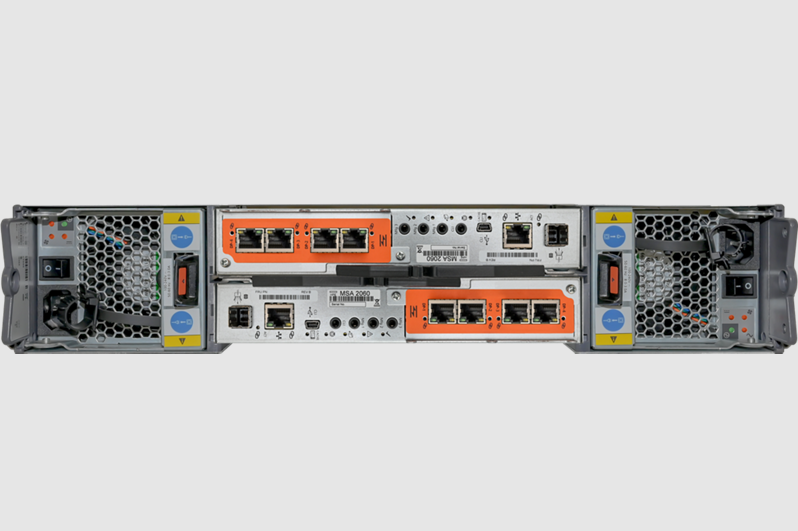 HPE MSA 2062 10GBASE-T iSCSI SFF Storage 