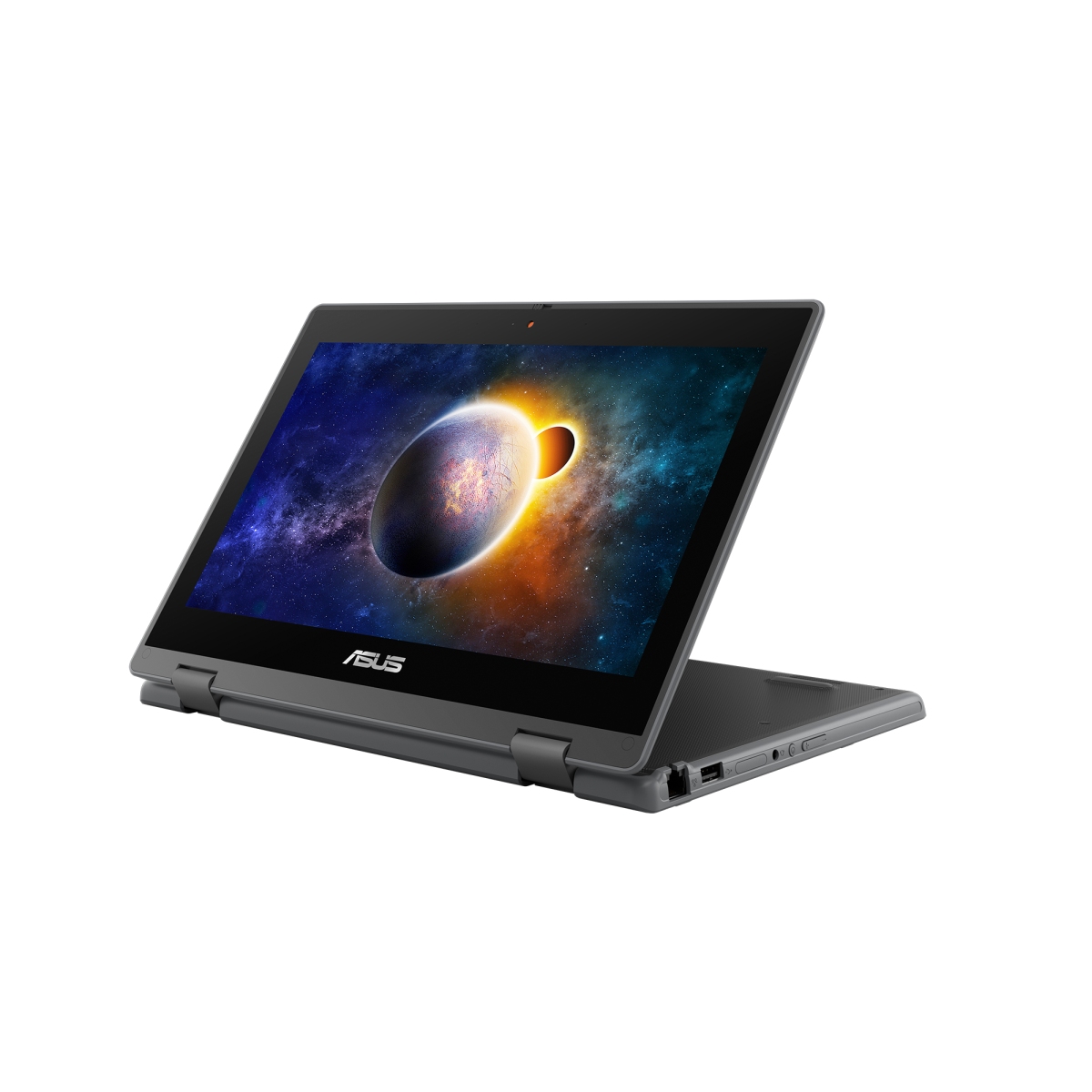 ASUS Laptop/ BR1100/ N6000/ 11, 6"/ 1366x768/ T/ 8GB/ 256GB SSD/ UHD/ W10P EDU/ Gray/ 2R 