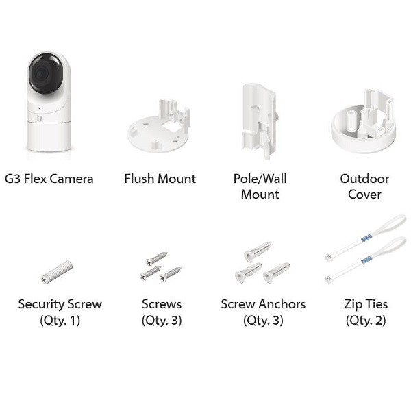 Ubiquiti UVC-G3-Flex - UniFi Video Camera G3 FLEX 