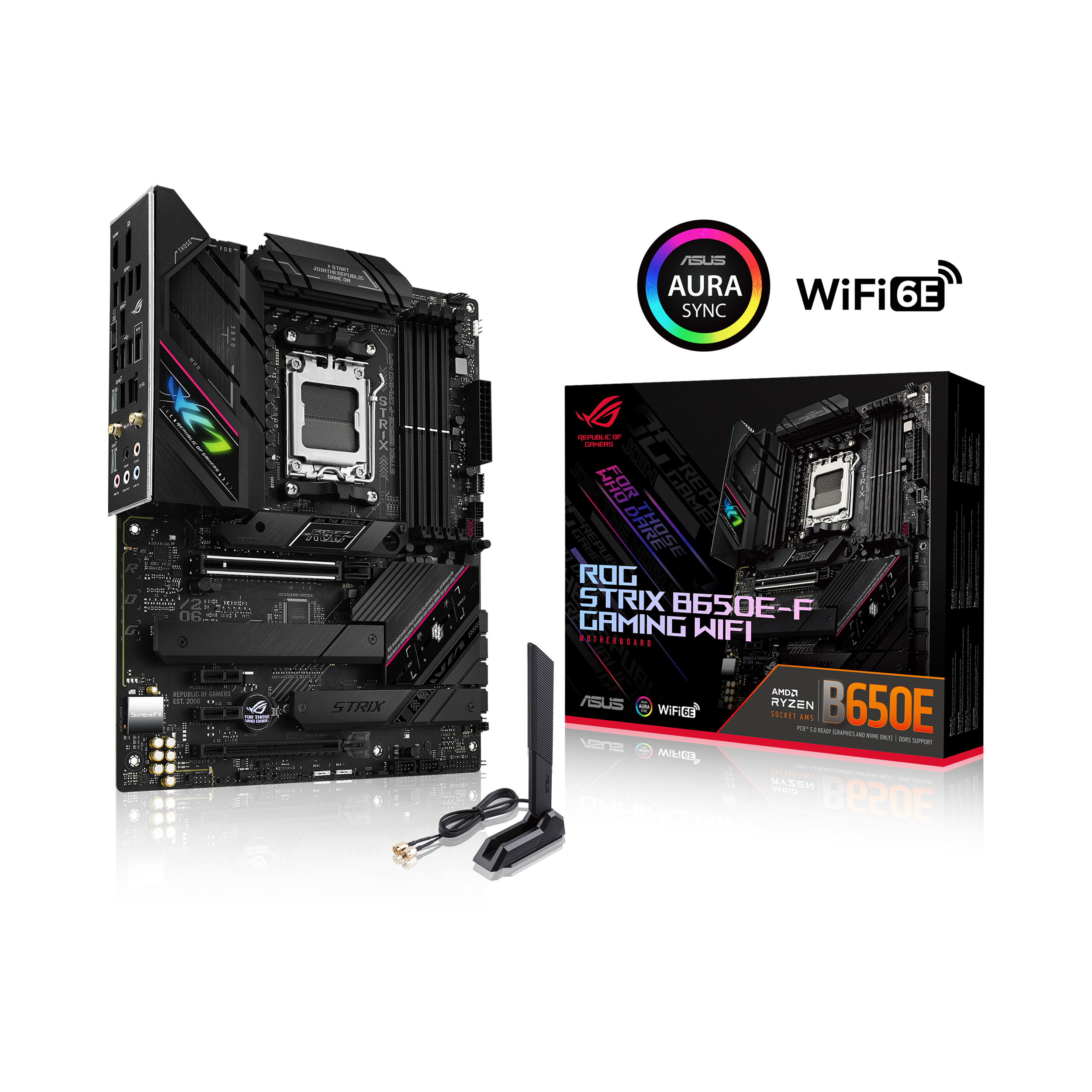 ASUS ROG STRIX B650E-F GAMING WIFI/ AM5/ ATX