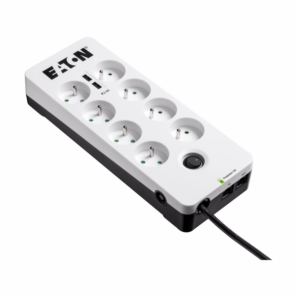 Eaton Prepäťová ochrana Protection Box 8 Tel USB FR 