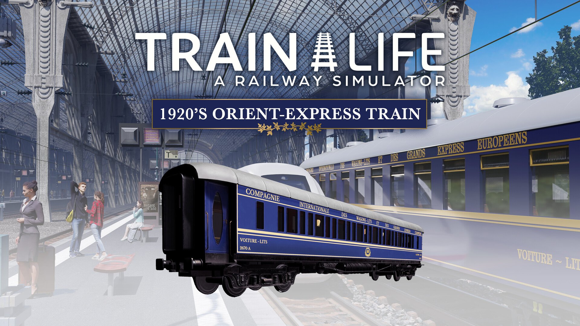 ESD Train Life 1920s Orient-Express Train 