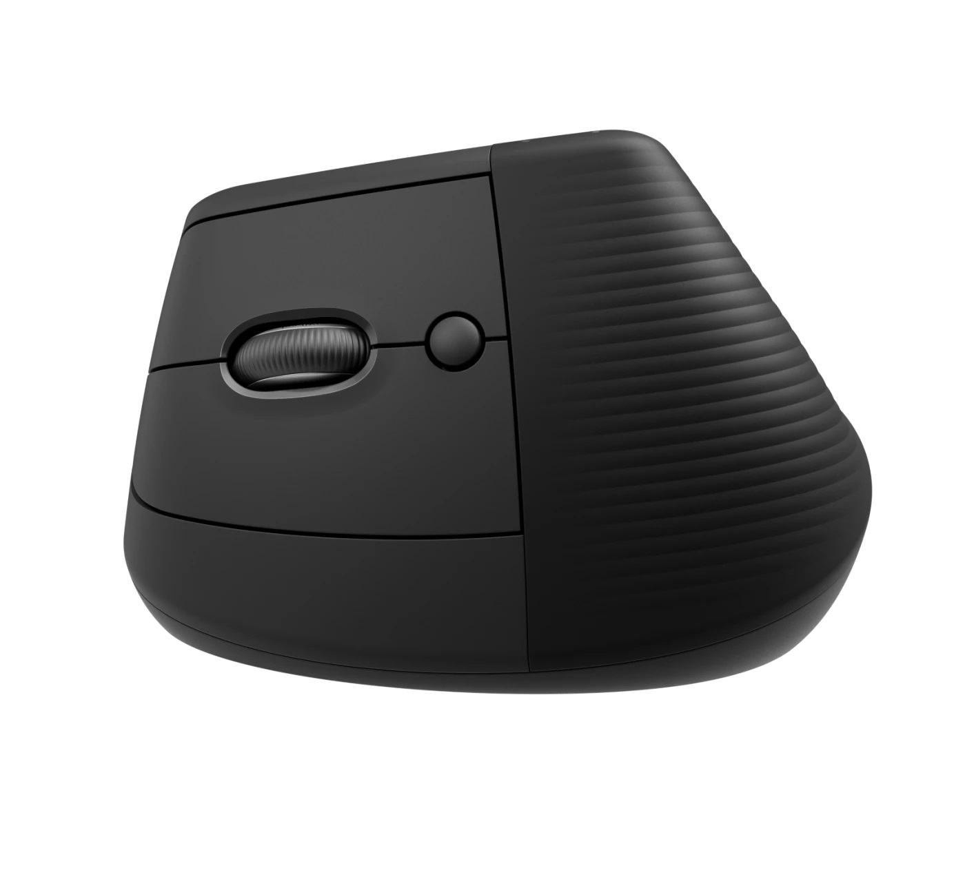 Logitech Lift/ Vertikálna/ Optická/ Pre ľavákov/ 4 000 DPI/ USB+BT/ Grafitová 