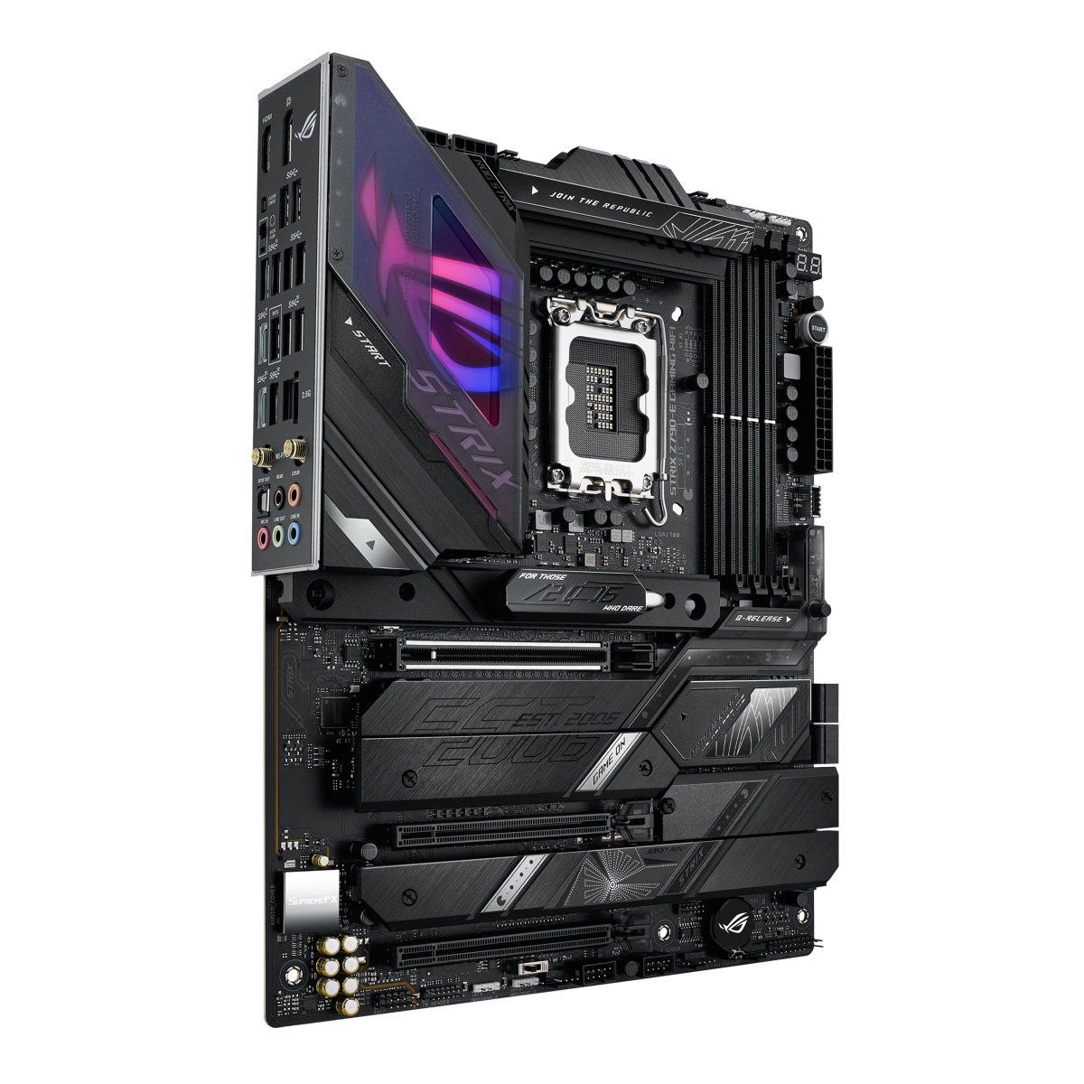 ASUS MB Sc LGA1700 ROG STRIX Z790-E GAMING WIFI,  Intel Z790,  4xDDR5,  1xDP,  1xHDMI,  WI-FI 