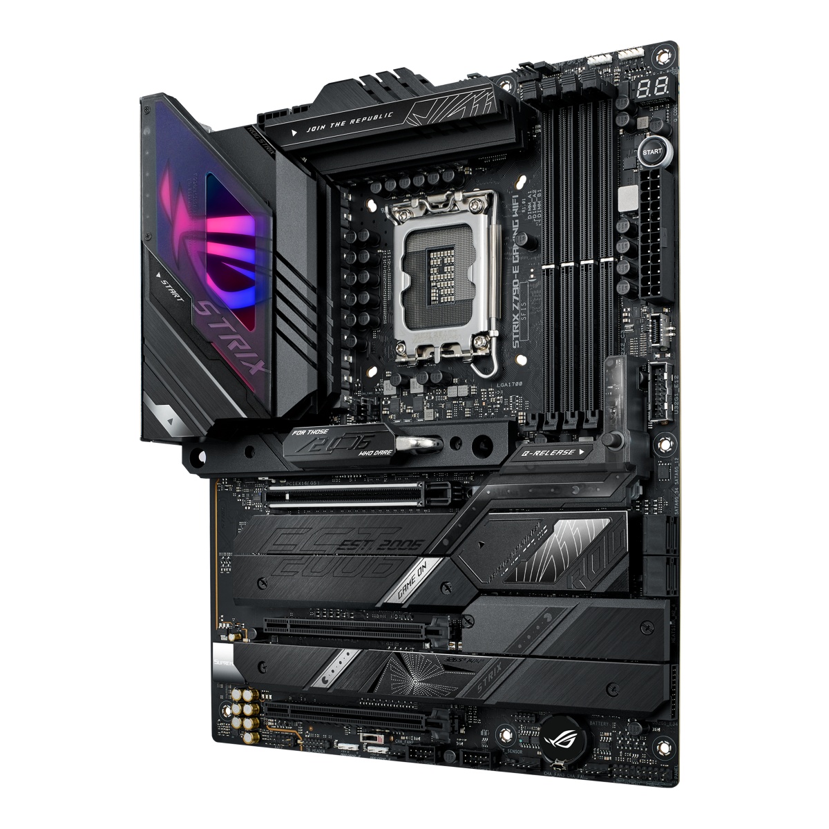 ASUS MB Sc LGA1700 ROG STRIX Z790-E GAMING WIFI,  Intel Z790,  4xDDR5,  1xDP,  1xHDMI,  WI-FI 