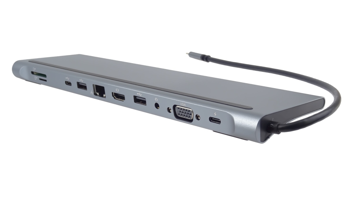 PremiumCord USB-C Full Size MST Dokovací stanice vhodná pod notebook 