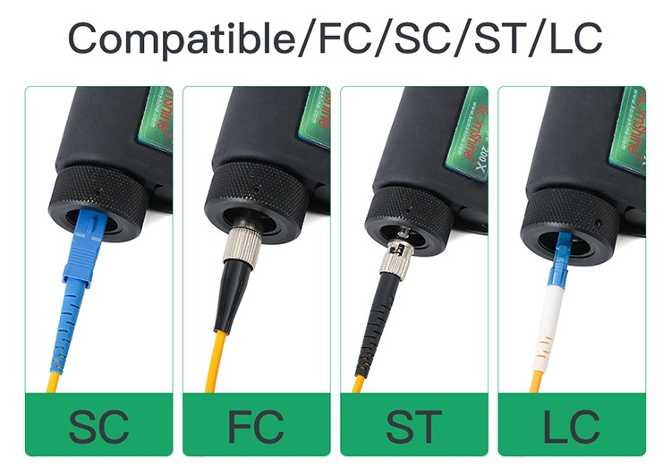 KOMSHINE - KFM-200 - Mikroskop pre optické konektory 