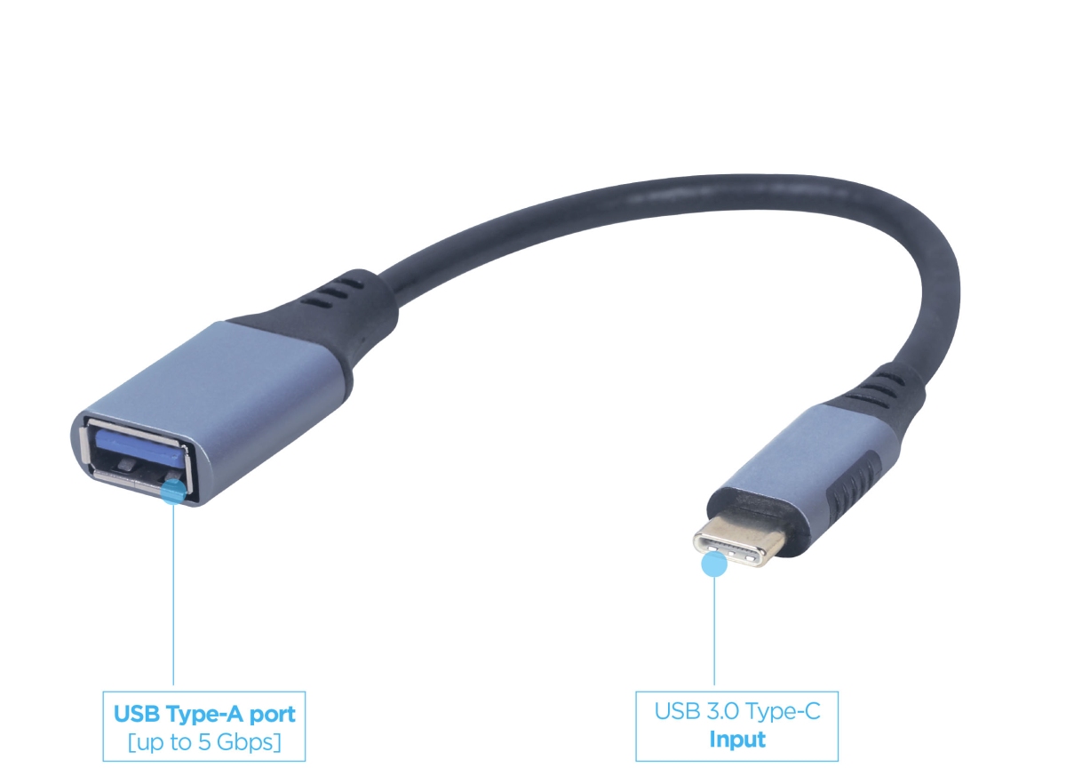 Gembird USB-C/ USB-A OTG adaptér 