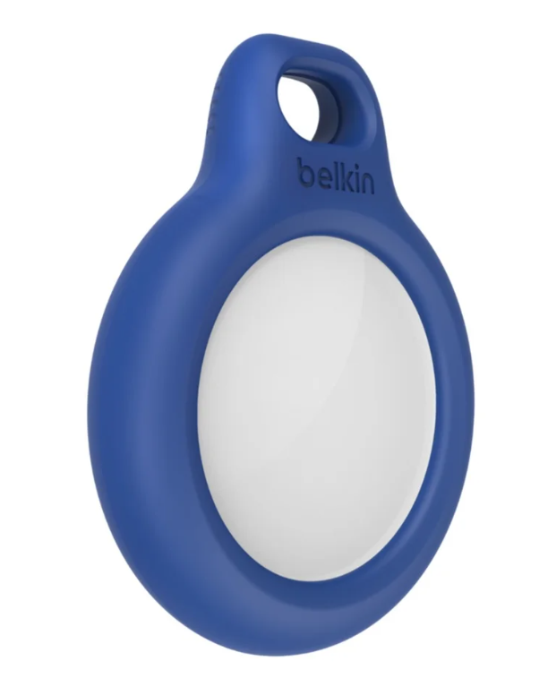 Belkin pouzdro s kroužkem na klíče pro Airtag modré 