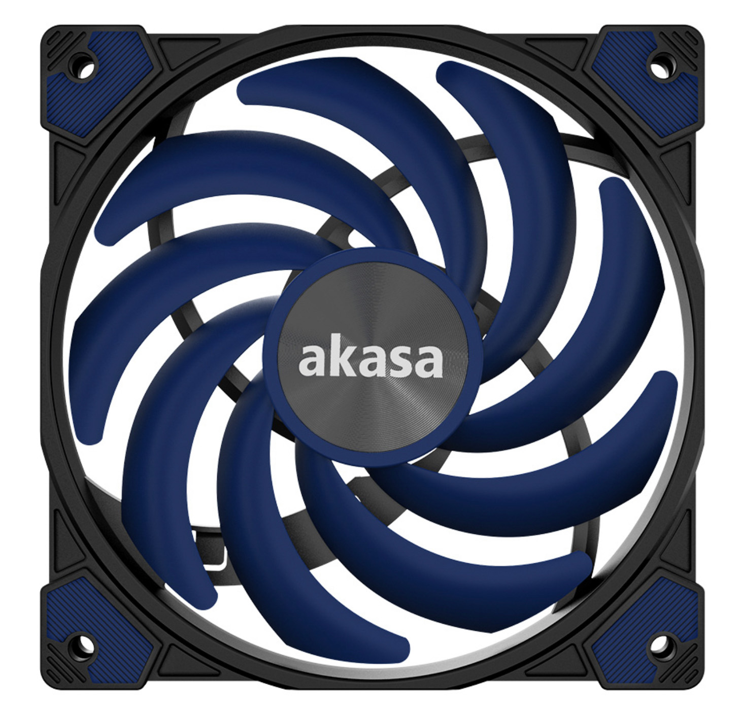 prídavný ventilátor Akasa 12 cm Alucia XS12 modrý 